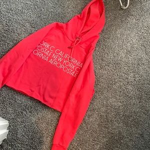 Aéropostale. Size M , pink crop top sweater